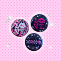 Baddie Vamps Button Pins ❤︎