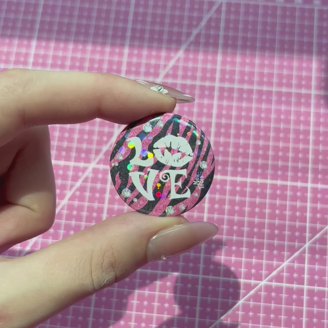 Baddie Vamps Button Pins ❤︎